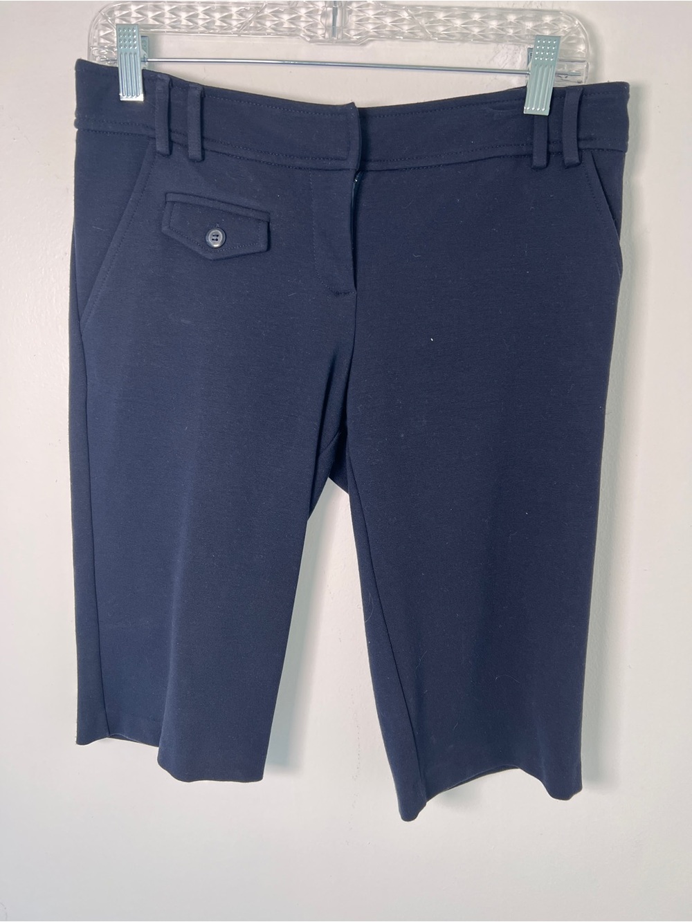 EUC! DIANE VON FURSTENBERG Navy Blue Shorts Size 6